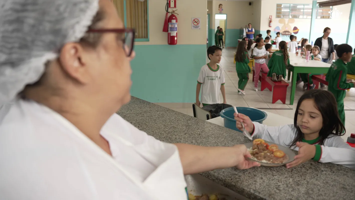 A merenda escolar prioriza alimentos in natura e minimamente processados