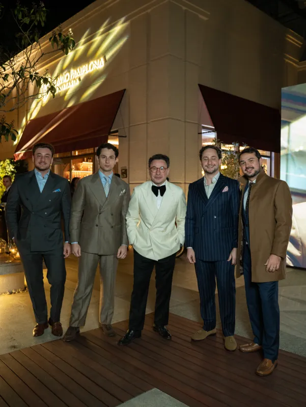 Daniel, Lucas, Flávio, Davi e Vinicius Pamplona