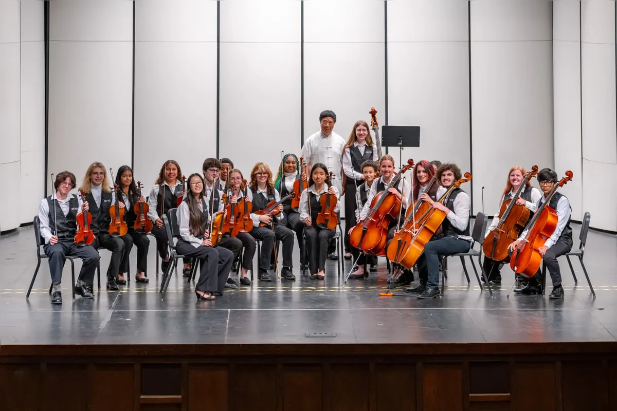 Greater Toledo International Youth Orchestra: jovens músicos se apresentam no Teatro Ouro Verde com entrada franca