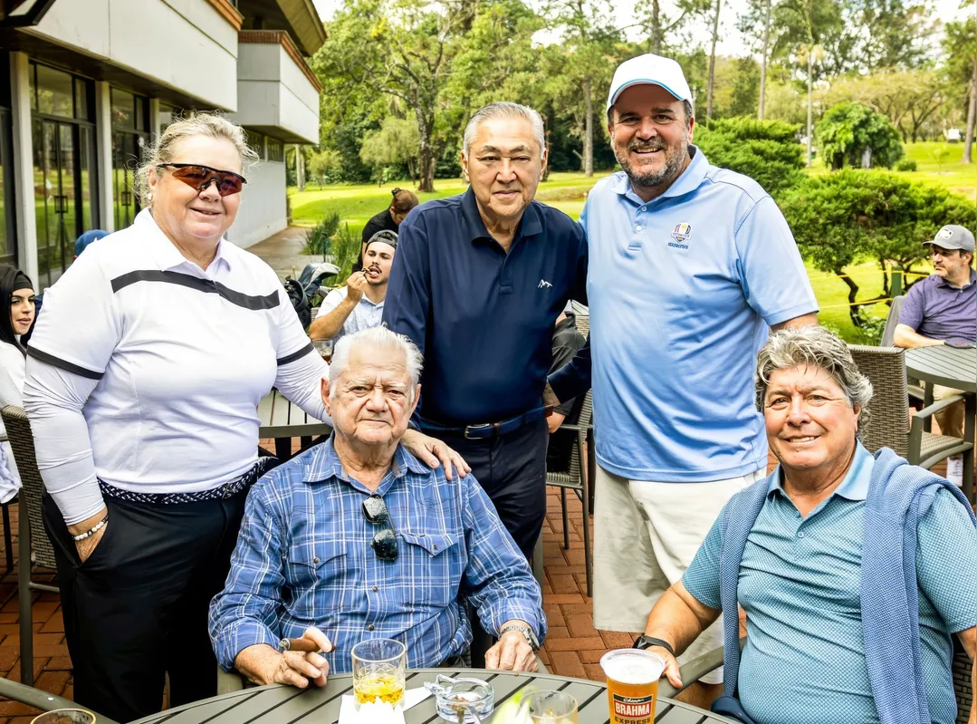Jovana Fuganti, Ivan Fuganti, Luiz Carlos Miguita, Fabio Marin e Benedito Graça