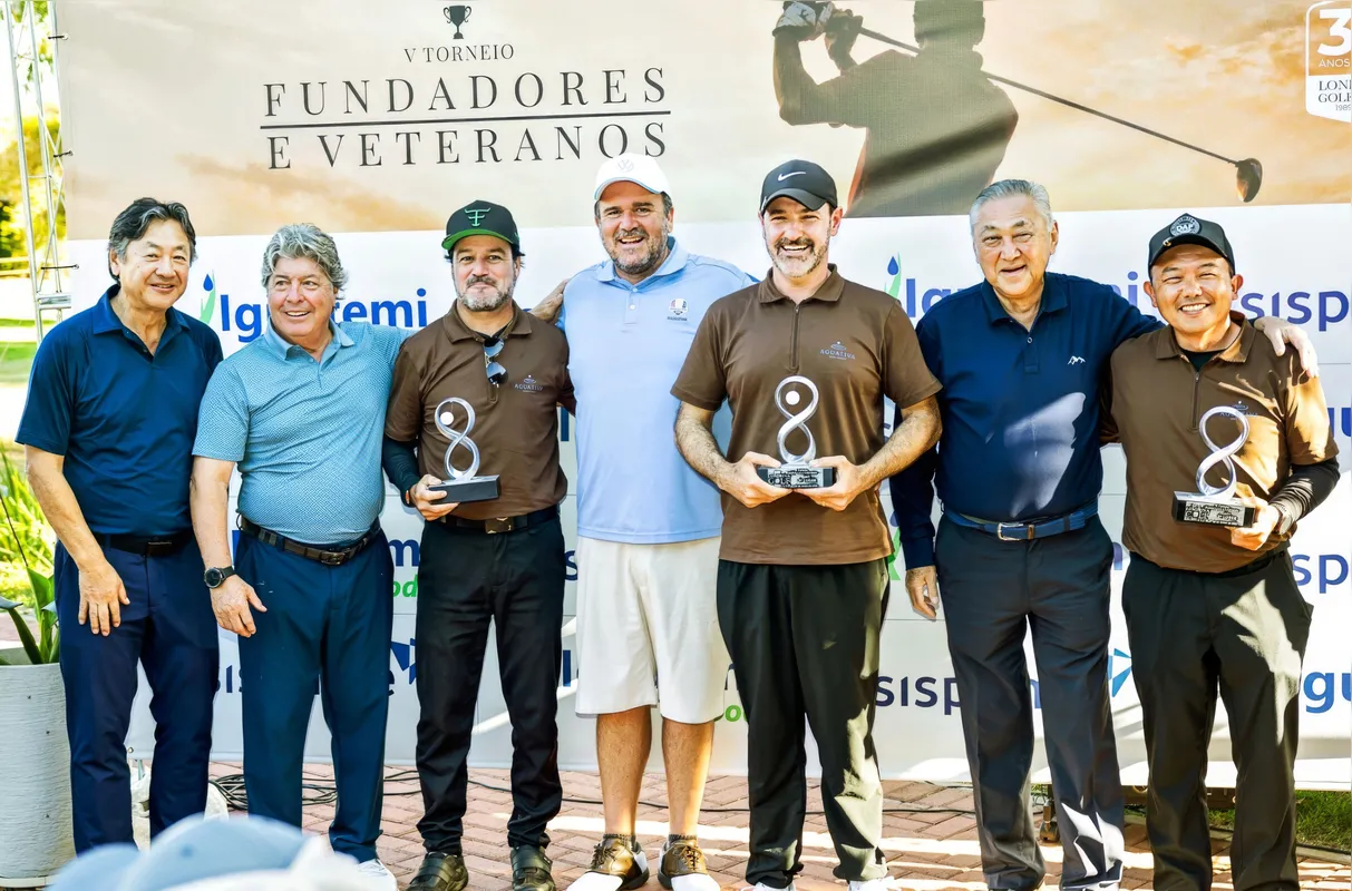 Milton Ogawa, Benedito Graça, Alessandro Migliozzi, Fabio Marin, Ricardo Basso, Dr. Miguita e Álvaro Harada