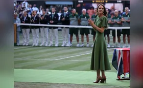 Família real em Wimbledon