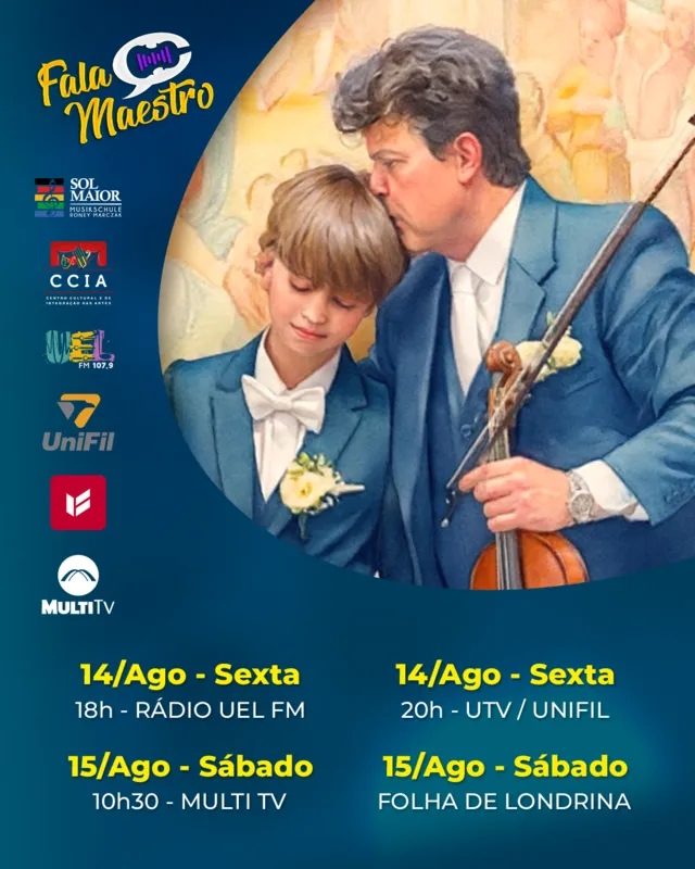Imagem ilustrativa da imagem FALA MAESTRO ESPECIAL - ANIVERSÁRIO DO RONEY MARCZAK FILHO!