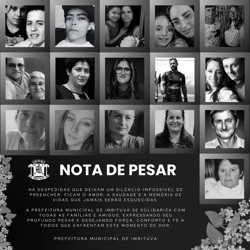 Imagem ilustrativa da imagem Prefeitura de Imbituva organiza velório coletivo para vítimas de acidente