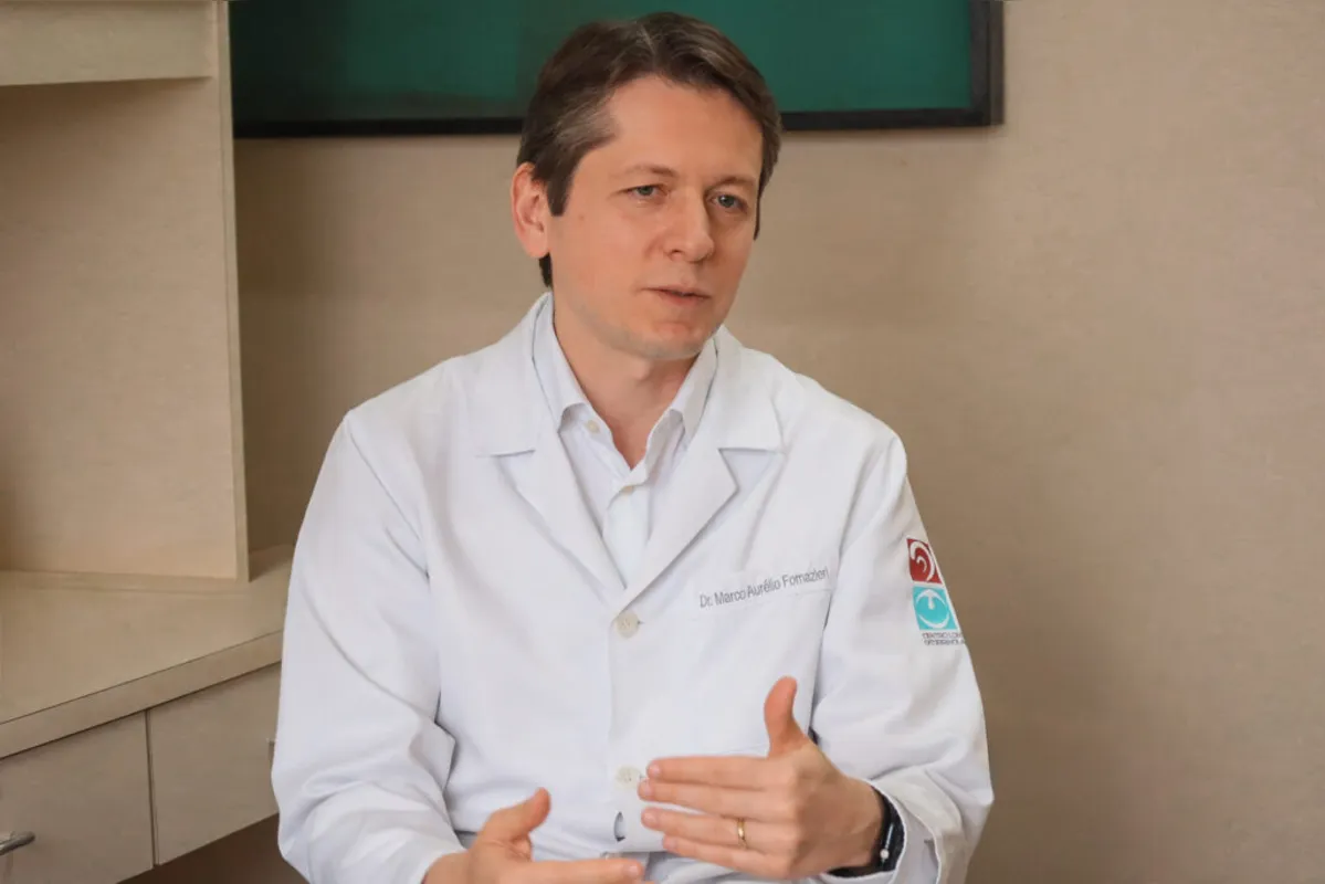 Professor Marco Aurélio Fornazieri, coordenador do projeto