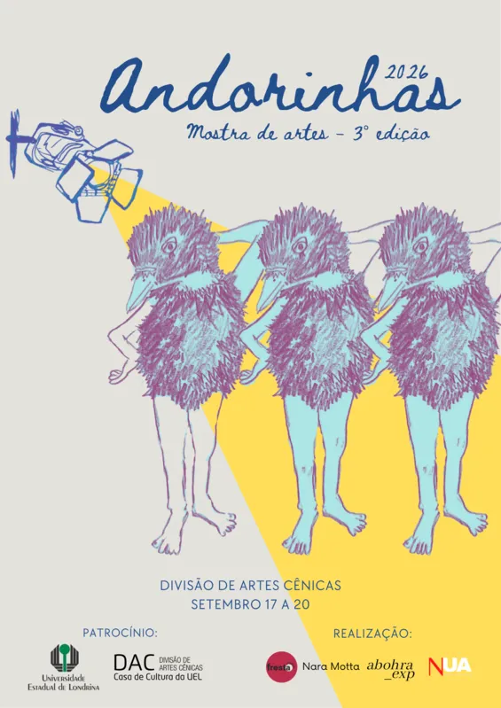 Imagem ilustrativa da imagem 3ª Andorinhas Mostra de Artes começa nesta terça (15)
