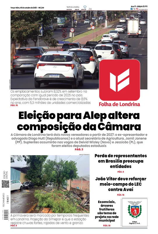 Imagem ilustrativa da imagem Capa 06/10/2026