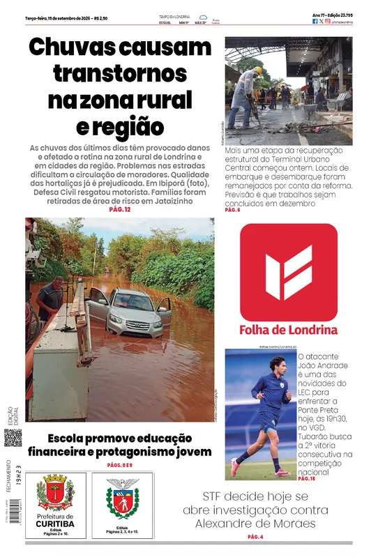 Imagem ilustrativa da imagem Capa 15/09/2026
