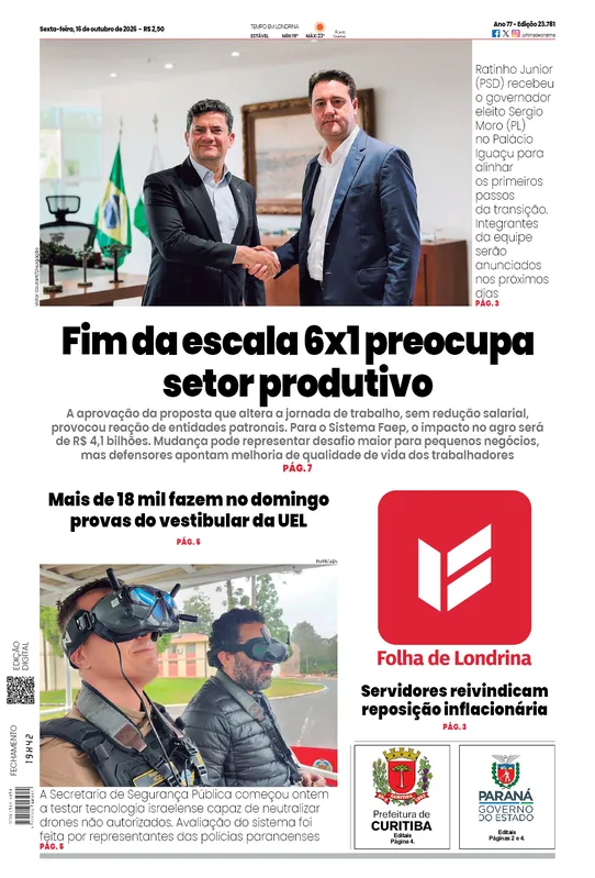 Imagem ilustrativa da imagem Capa 16/10/2026