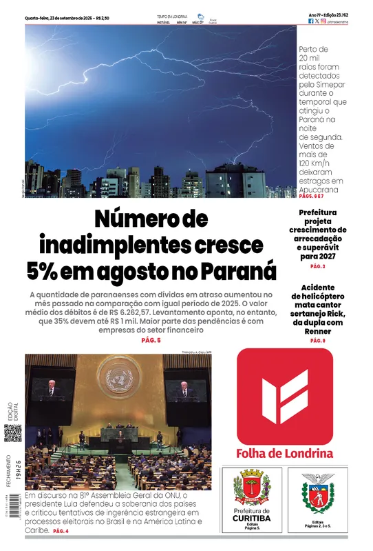 Imagem ilustrativa da imagem Capa 23/09/2026