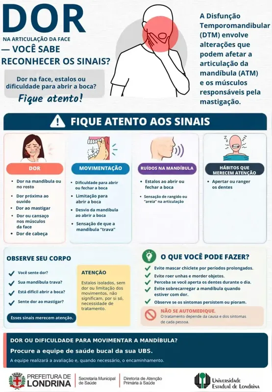 Imagem ilustrativa da imagem Dor na mandíbula ou ao mastigar pode ser sinal de DTM