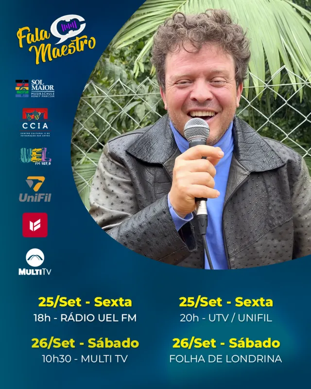 Imagem ilustrativa da imagem #EP267 – RONEY MARCZAK TOCANDO NO IGAPÓ  NESSE SABADO ÀS 17h00