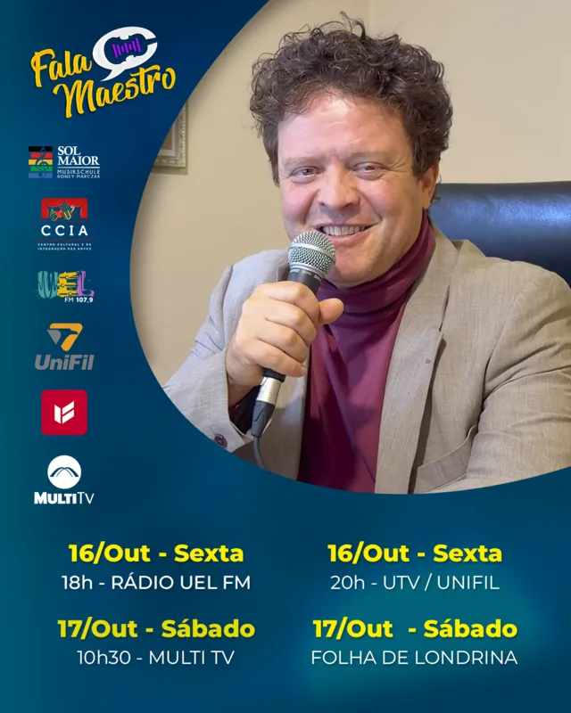 Imagem ilustrativa da imagem #EP270 – NOVO VIDEOCLIPE DE RONEY MARCZAK EXCLUSIVO NO FALA MAESTRO!