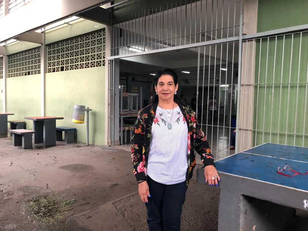 Cleonice Pepice: "Eu me sinto honrada de trabalhar nas eleições porque é algo muito importante para o País"