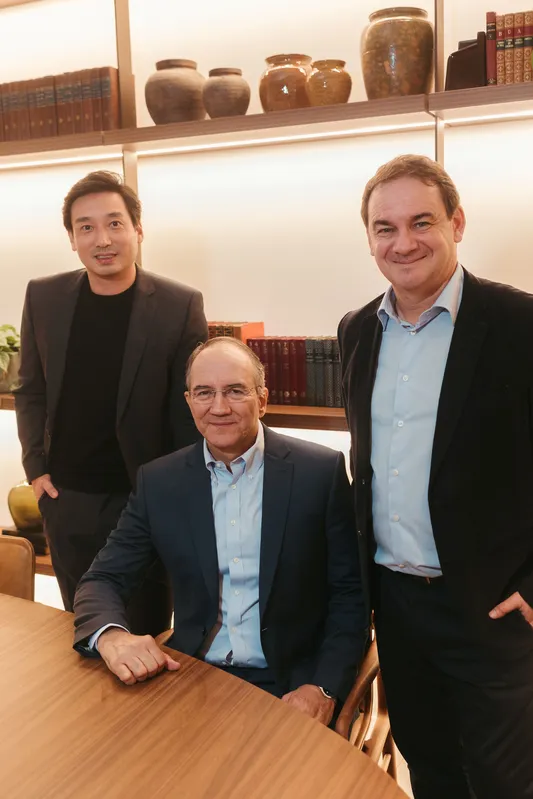 Rodolfo Sugeta, Alexandre Fabian e Marcelo Resquetti