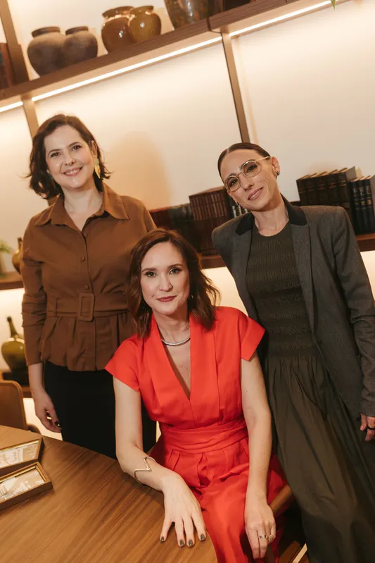 Fernanda Jacob, Luciana Arndt e Natasha Tellini Vontobel