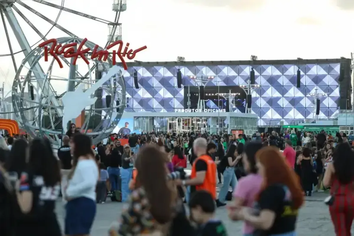 Rock in Rio apresentou estrutura em evento teste na Cidade do Rock, na quarta-feira (2), na Barra da Tijuca, no Rio de Janeiro.