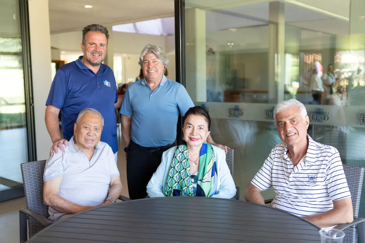 Atsushi Yoshii, Fábio Pierre Marin, Benedito Graça Sobrinho, Kimiko Yoshii e José Carlos Spagnuolo