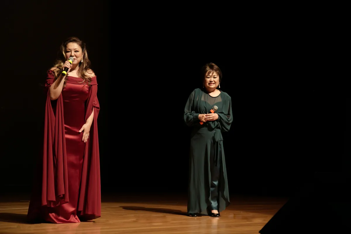 Marina Ushiro e Mity Shiroma