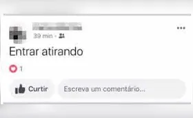Pelas redes sociais, aluno ameaça 'entrar atirando' e provoca pânico em Ibiporã