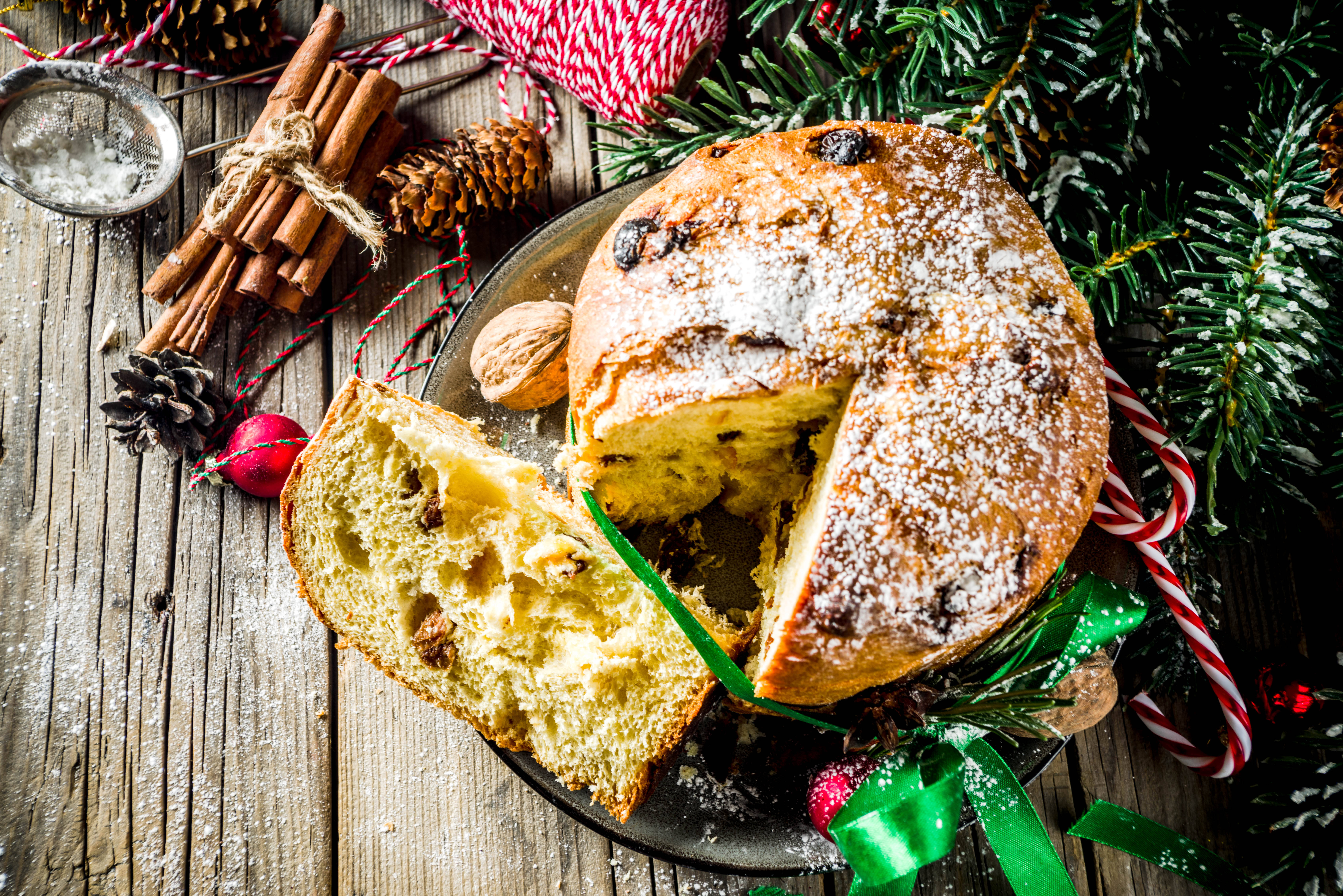 O panetone clássico do Natal é uma boa sugestão no café da manhã ou a qualquer hora do dia