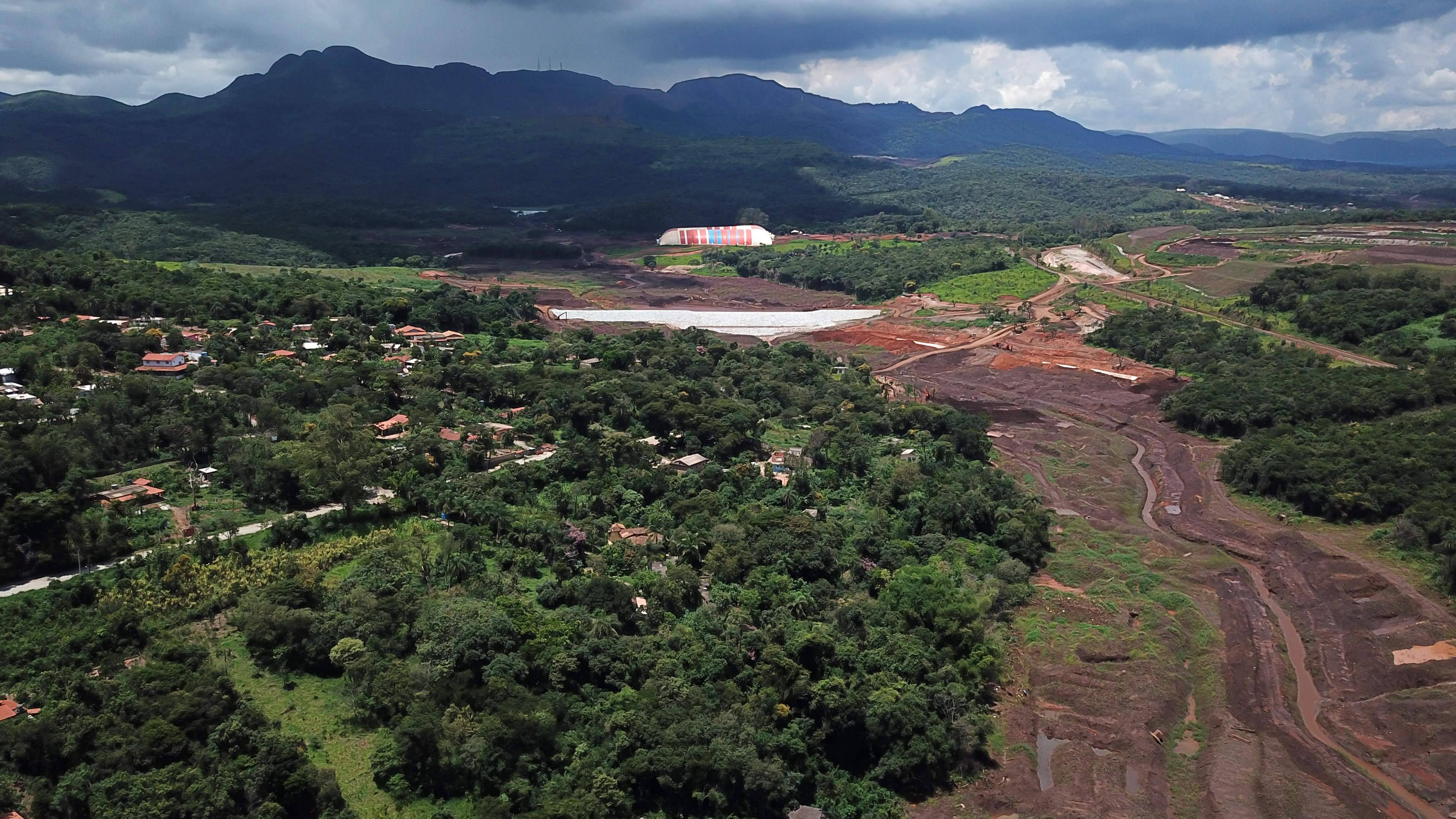 Área destruída no Parque da Cachoeira, em Brumadinho, me 7 de janeiro deste ano