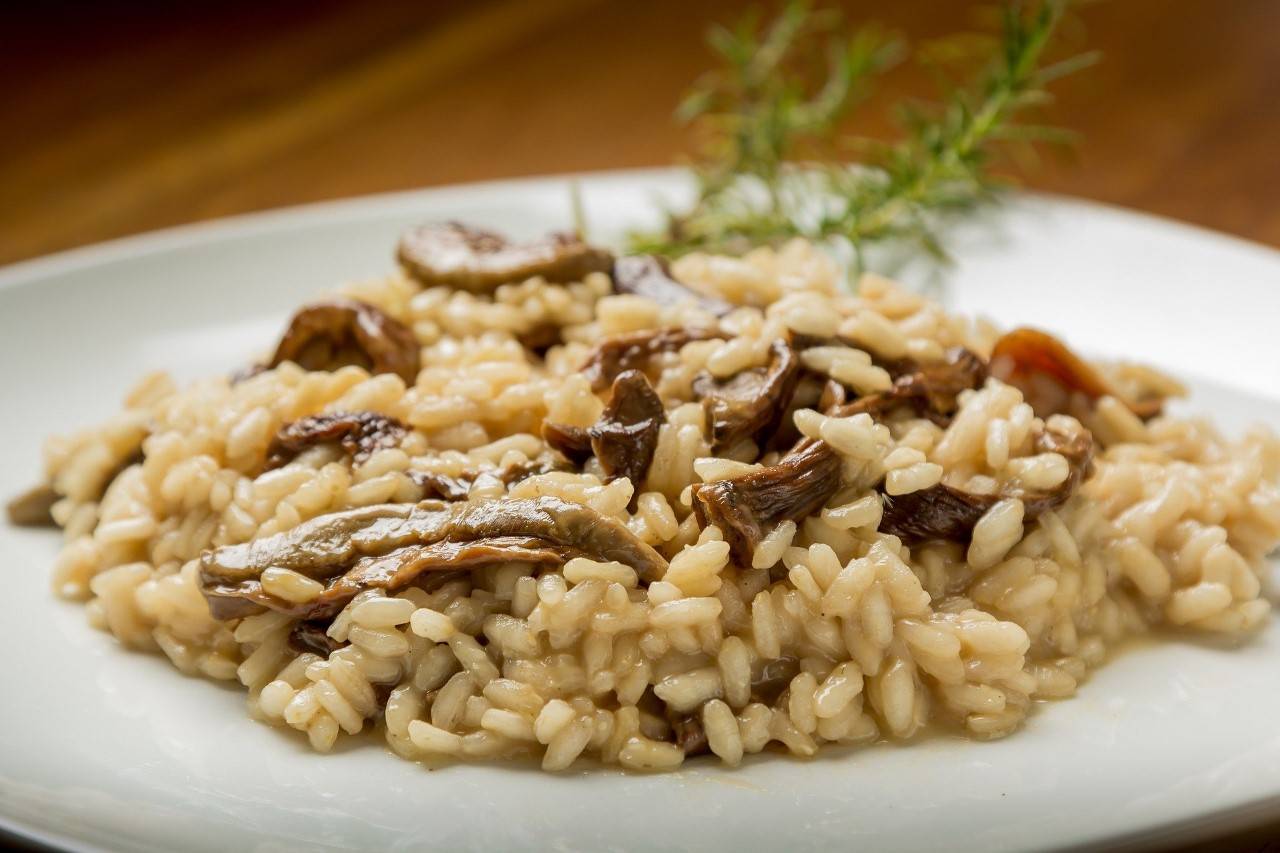 Risoto com cogumelos: uma especialidade de dar água na boca