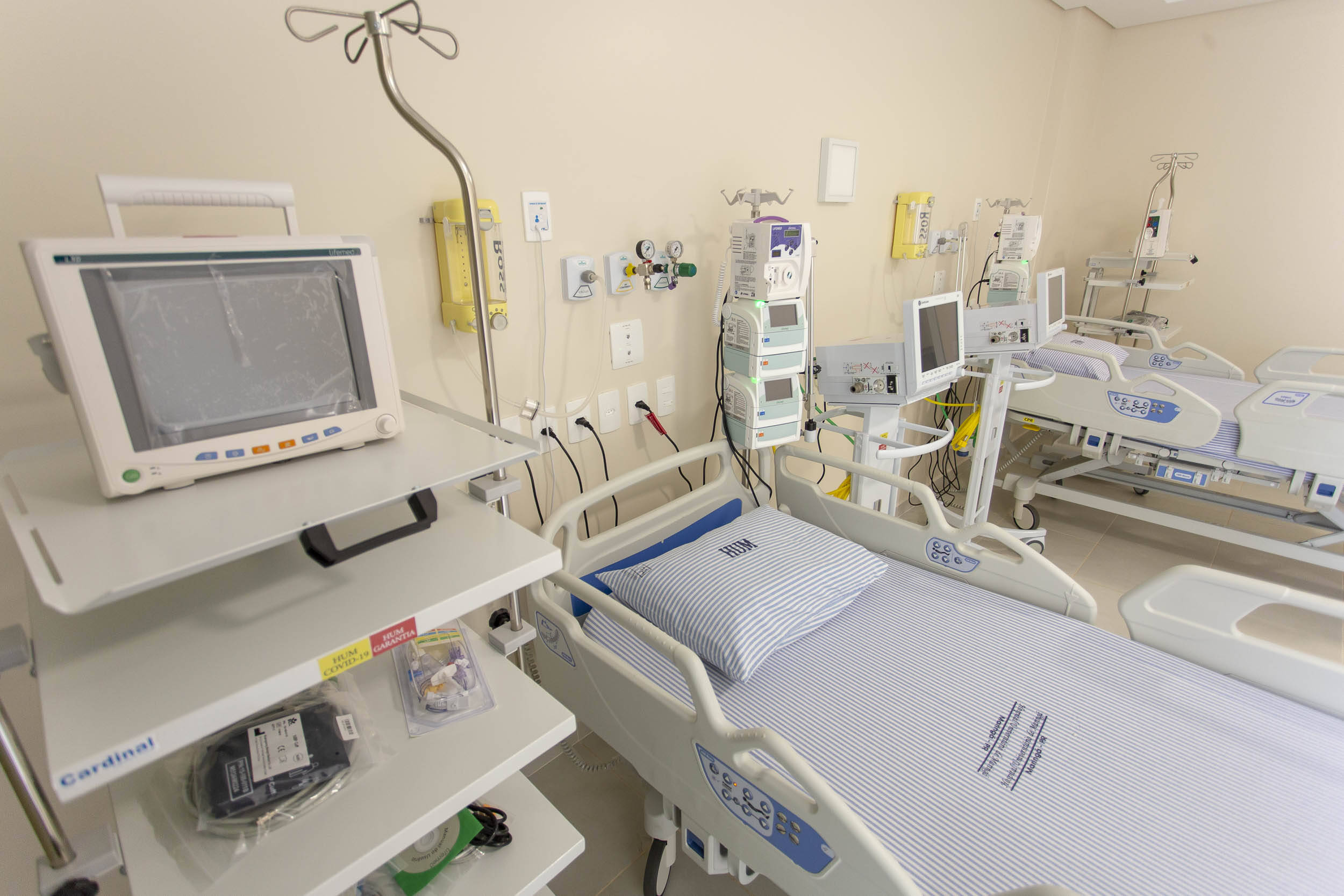 Esta é a primeira etapa de funcionamento da nova ala, que terá 108 leitos e vai dobrar a capacidade de atendimento da unidade hospitalar de Maringá.