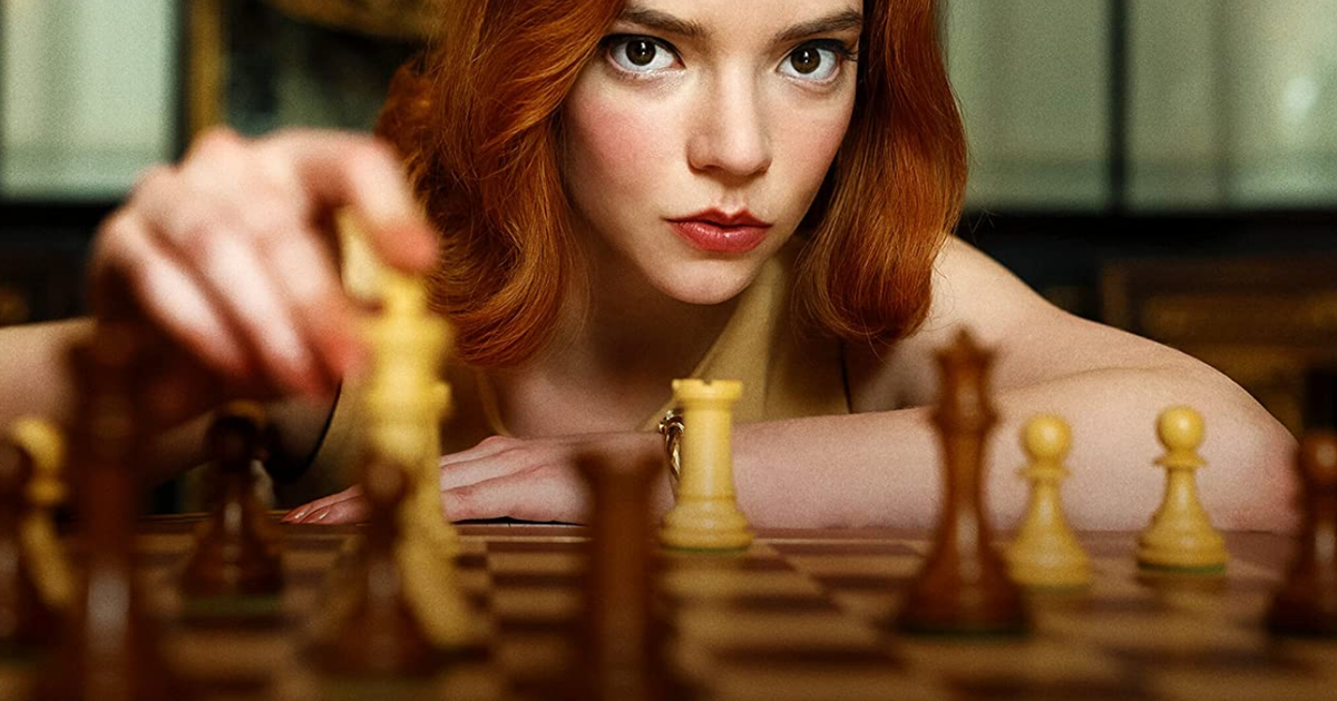 Anya Taylor-Joy arrebata o público como uma personagem desfiadora no xadrez, considerado um mundo de homens