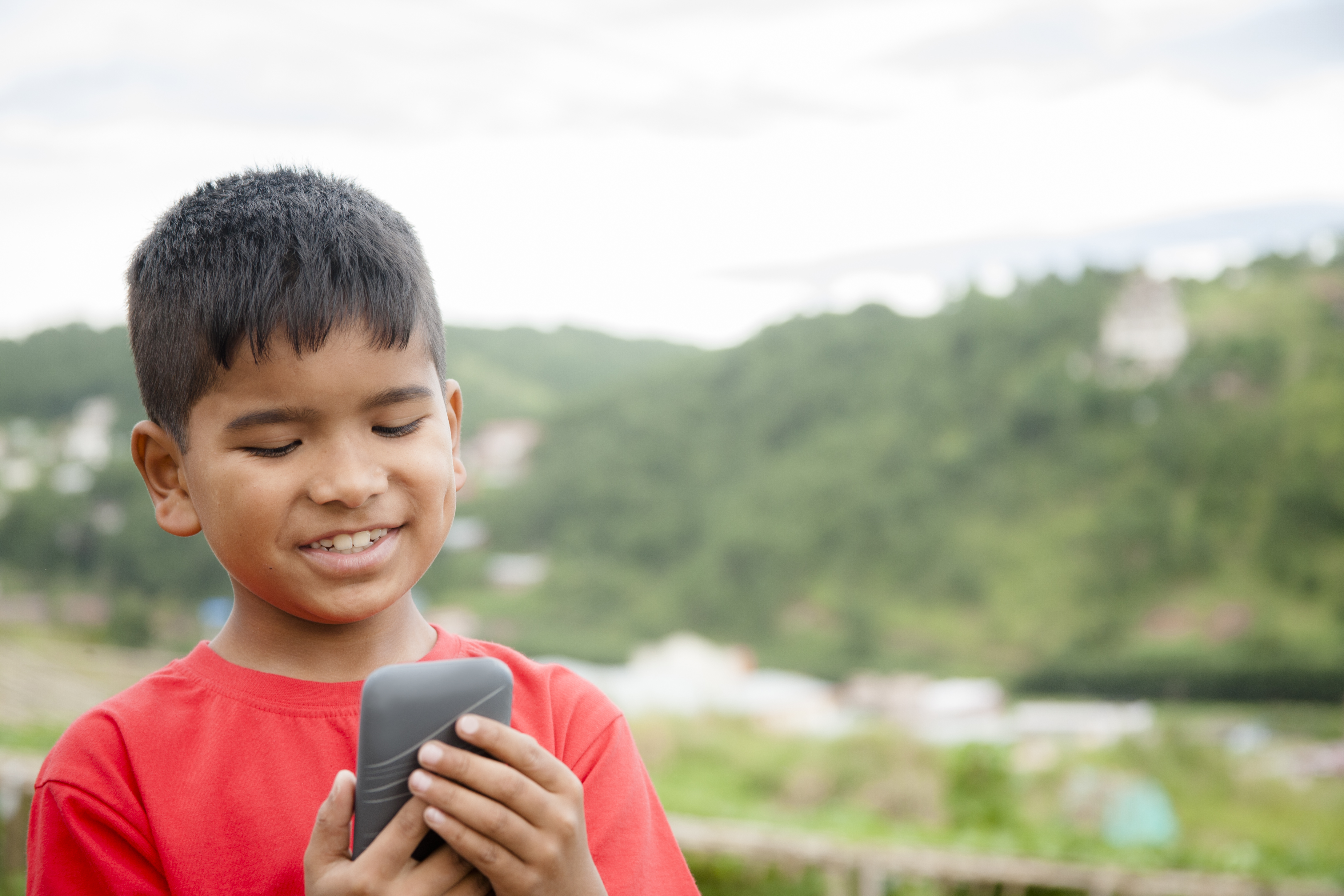 A foto (ilustrativa) mostra que a internet está na zona rural, mas o acesso ainda é difícil para muitos estudantes
