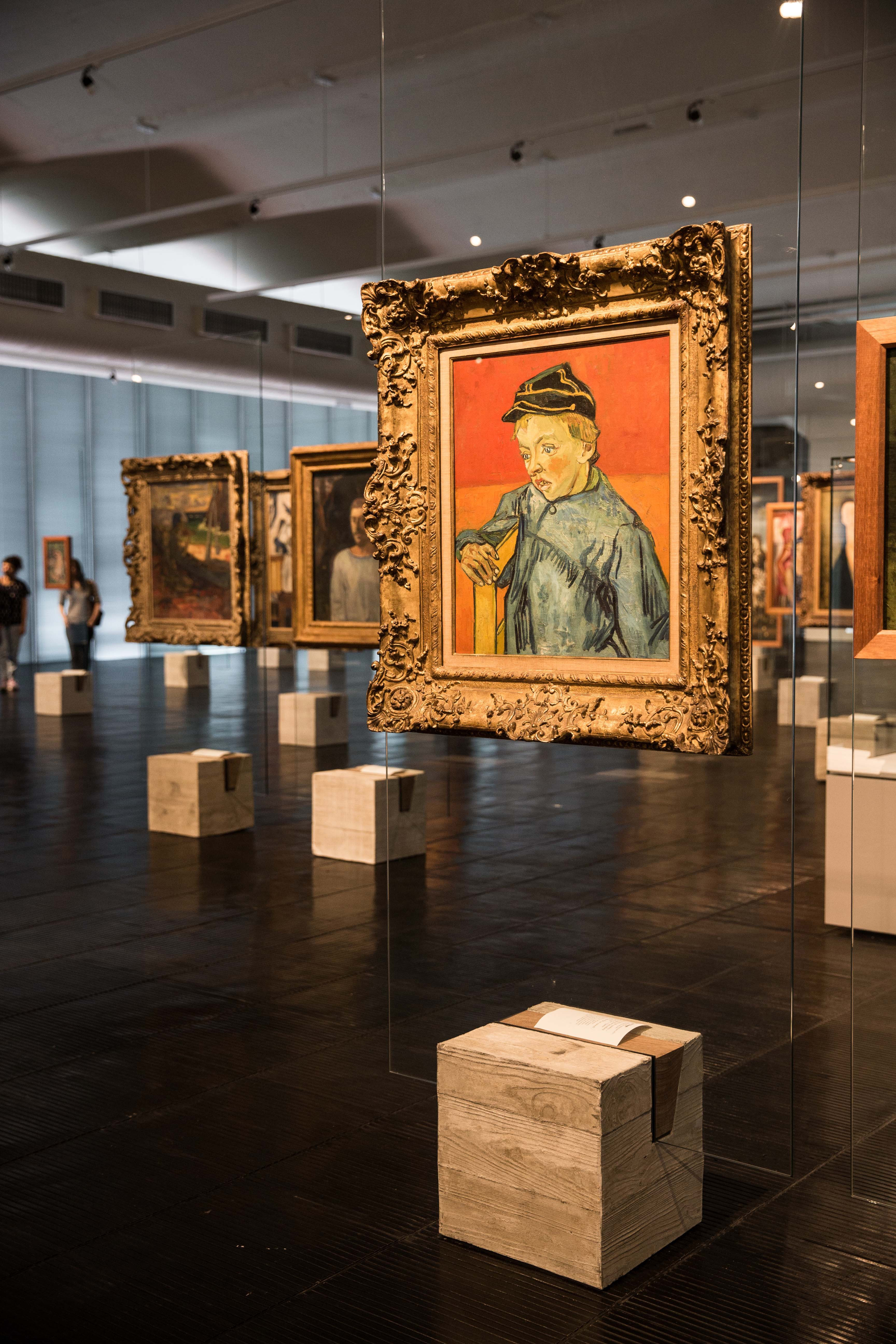 O Escolar, de Vincent Van Gogh (1888): uma das telas do acervo do Masp que foi analisada pelos pesquisadores do Grupo de Física Nuclear Aplicada da UEL