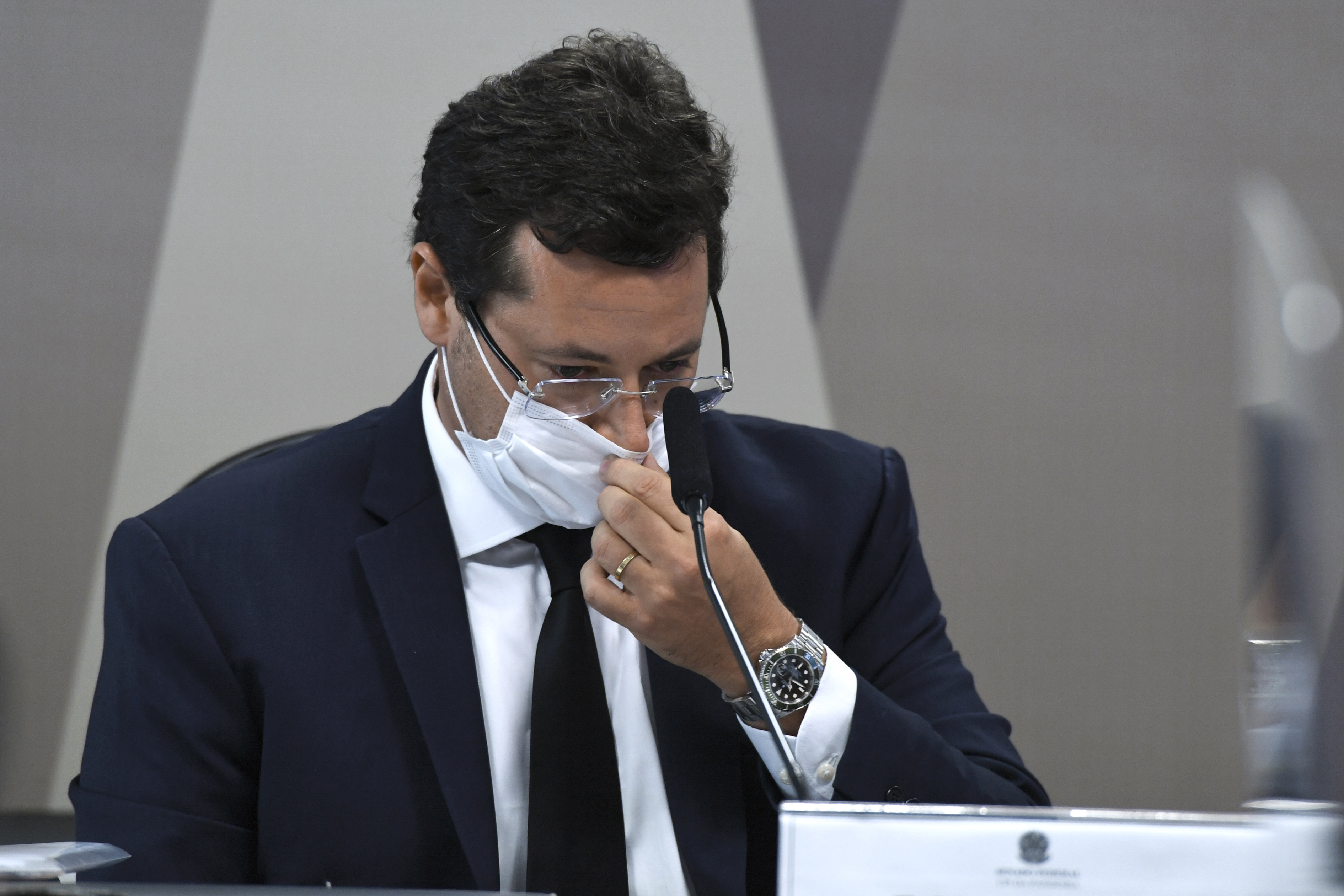 Ex-secretário especial de Comunicação Social da presidência, Fábio Wajngarten