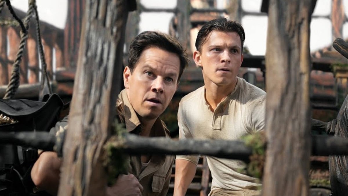 Fotos do filme de Uncharted mostram Mark Wahlberg em ação