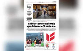 Capa 21/10/2024 - Folha de Londrina