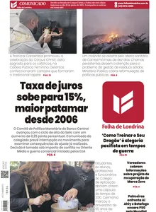 capa do dia 