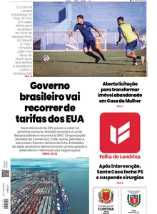 capa do dia 