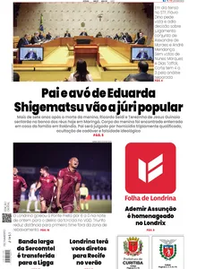 capa do dia 