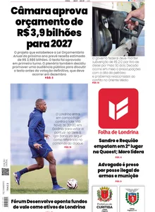 capa do dia 